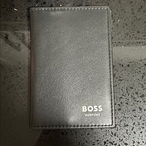 NEW Hugo Boss Parfums GWP Black Cardholder